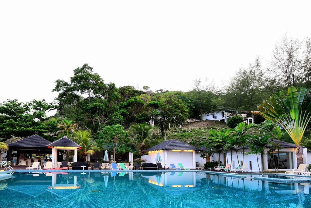 Sari Pacifica Resort & Spa, Sibu Island, Johor Pulau Sibu Exteriör bild