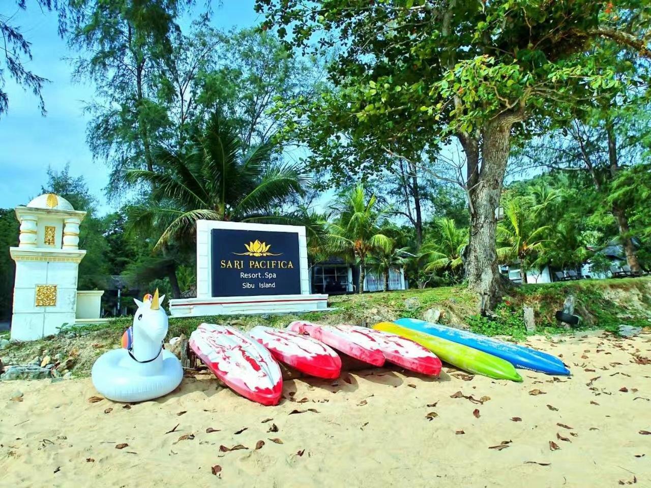 Sari Pacifica Resort & Spa, Sibu Island, Johor Pulau Sibu Exteriör bild